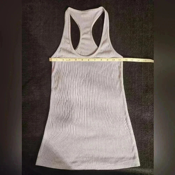 Lululemon tank top, light blue, size 4/6?see measurements - Picture 5 of 8